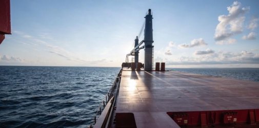 Seaborne Ukraine grain exports gather pace