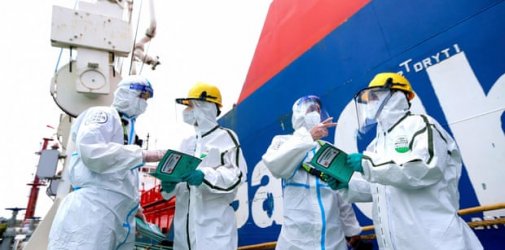 Recovery in global trade hit by Covid outbreaks in east Asia